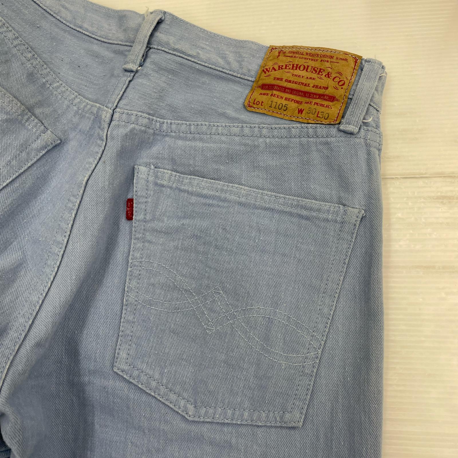 デニムパンツ LOT.1105 SAX DENIM W30 30 ブルー