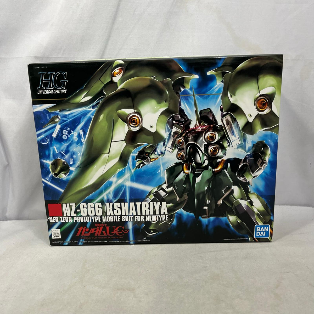 1/144 HGUC NZ-666 クシャトリヤ 機動戦士ガンダムUC バンダイスピリッツ フィギュア/グッズ