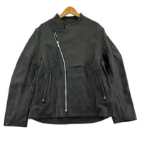 レザージャケット thank you robin アランジャケット ディアスキン 3 BLK ブラック