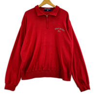 長袖Ｔシャツ POLO SPORT/ハーフジップ/L/RED L レッド