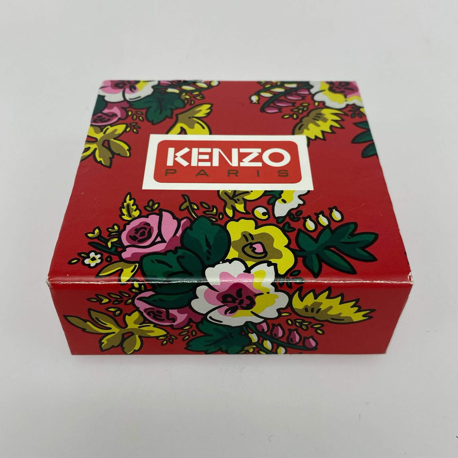 リング・指輪 KENZO Crest Boke Flower Ring フラワーリング ＃12 レッド