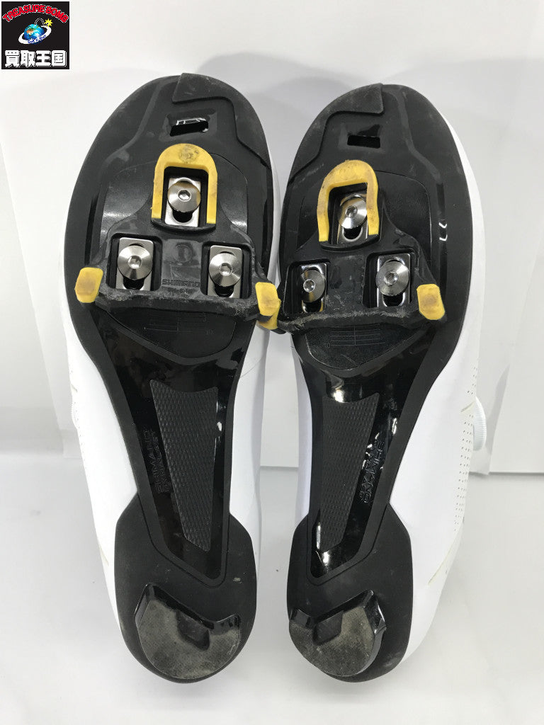 SHIMANO ビンディングシューズ 白 26.5cm スポーツ用品