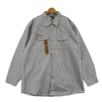 長袖シャツ PRISON BLUES ﾋｯｺﾘｰﾜｰｸｼｬﾂ L ネイビー