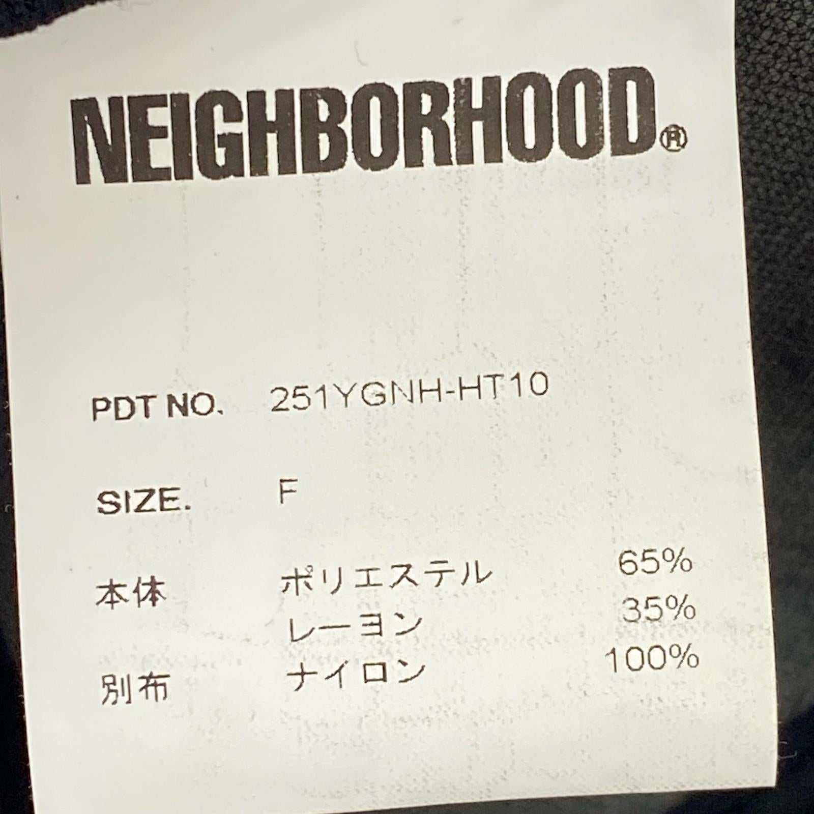 キャップ メッシュ黒 Nbhd ブラック