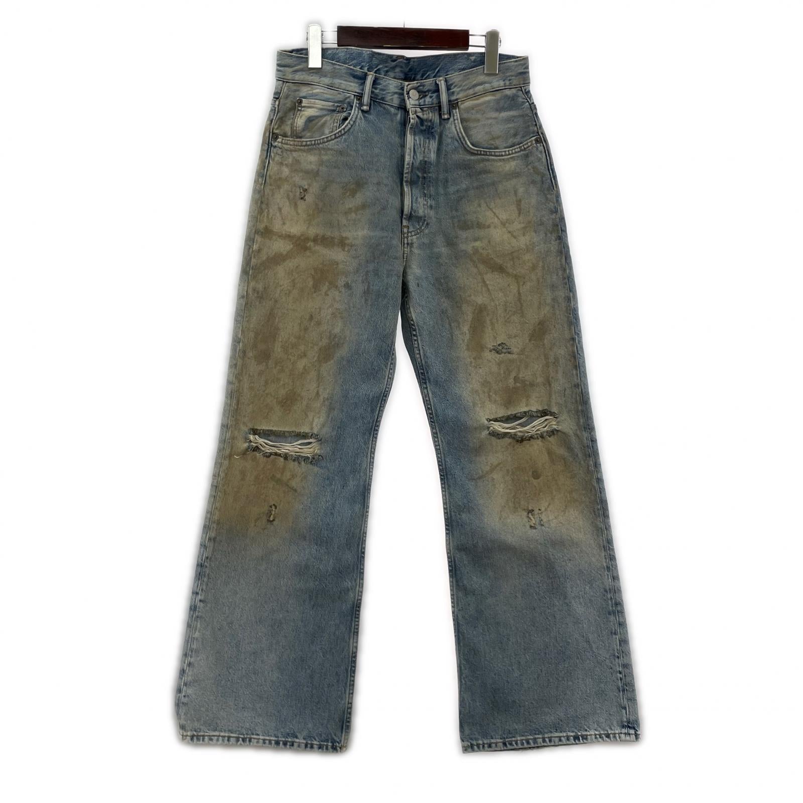 デニムパンツ 2021M PENICILLIN ダメージ加工デニム 30/30 30 ブルー