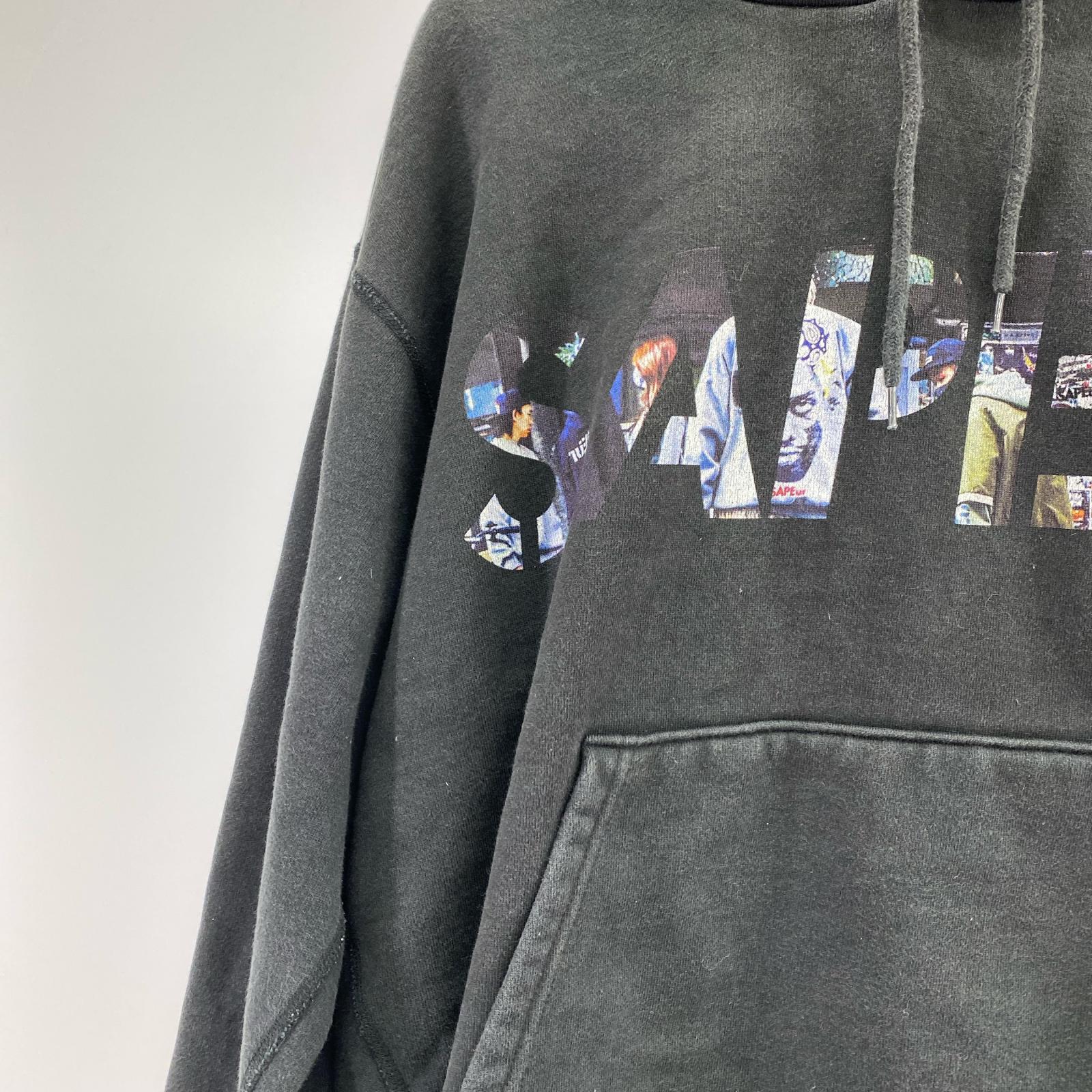 パーカー シティロゴ (L) 黒 L ブラック