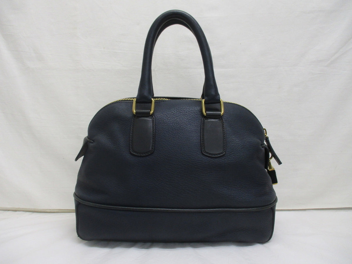 CELINE フィービー スモール ボウリングバッグ　ネイビー