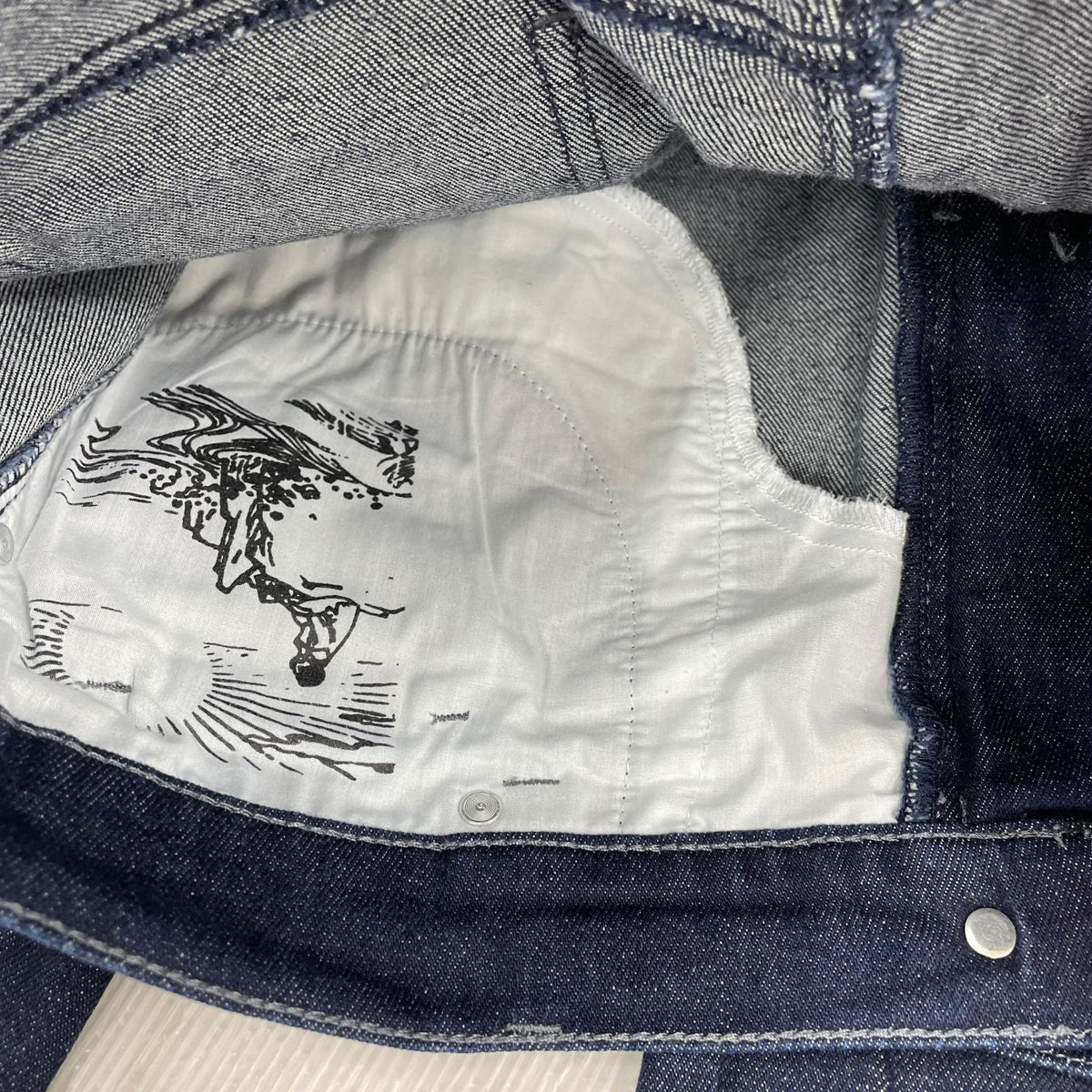 デニムパンツ 29 IND ネイビー