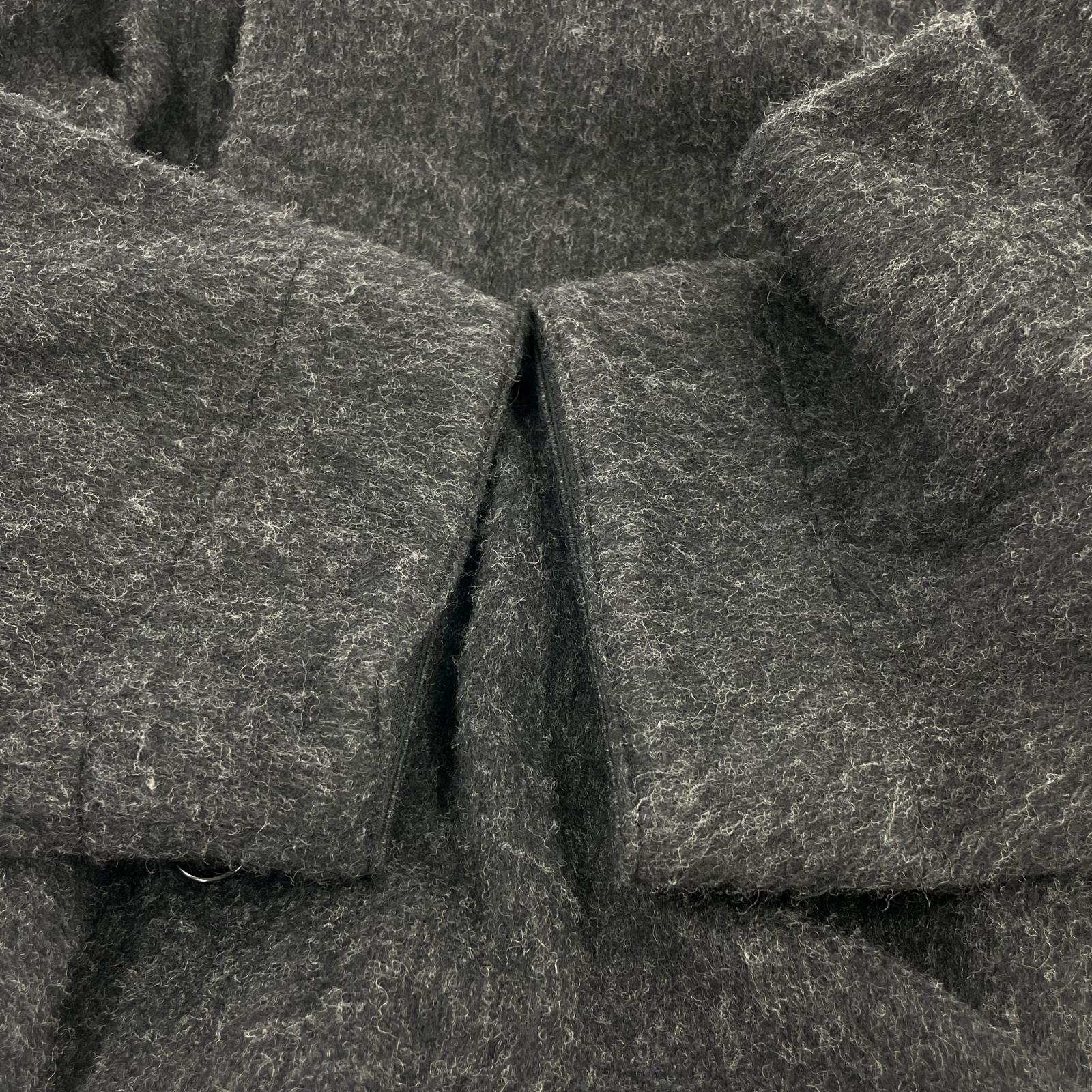 ジャケット Wool＆Gauze Swing Cort グレー (2)