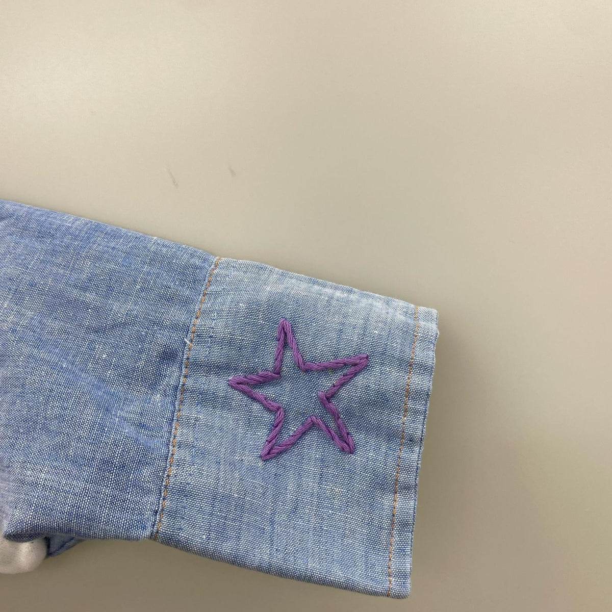 長袖シャツ TOWN CRAFT ｼｬﾝﾌﾞﾚｼｬﾂ ブルー