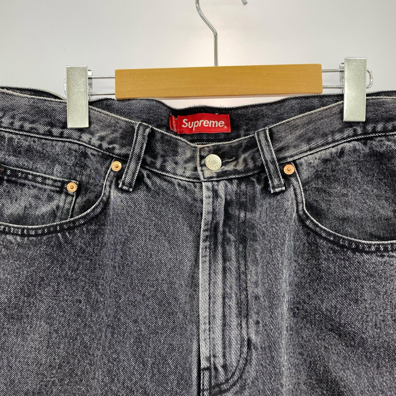 ショートパンツ Baggy Denim Short "Washed Black" (23SS) ブラック