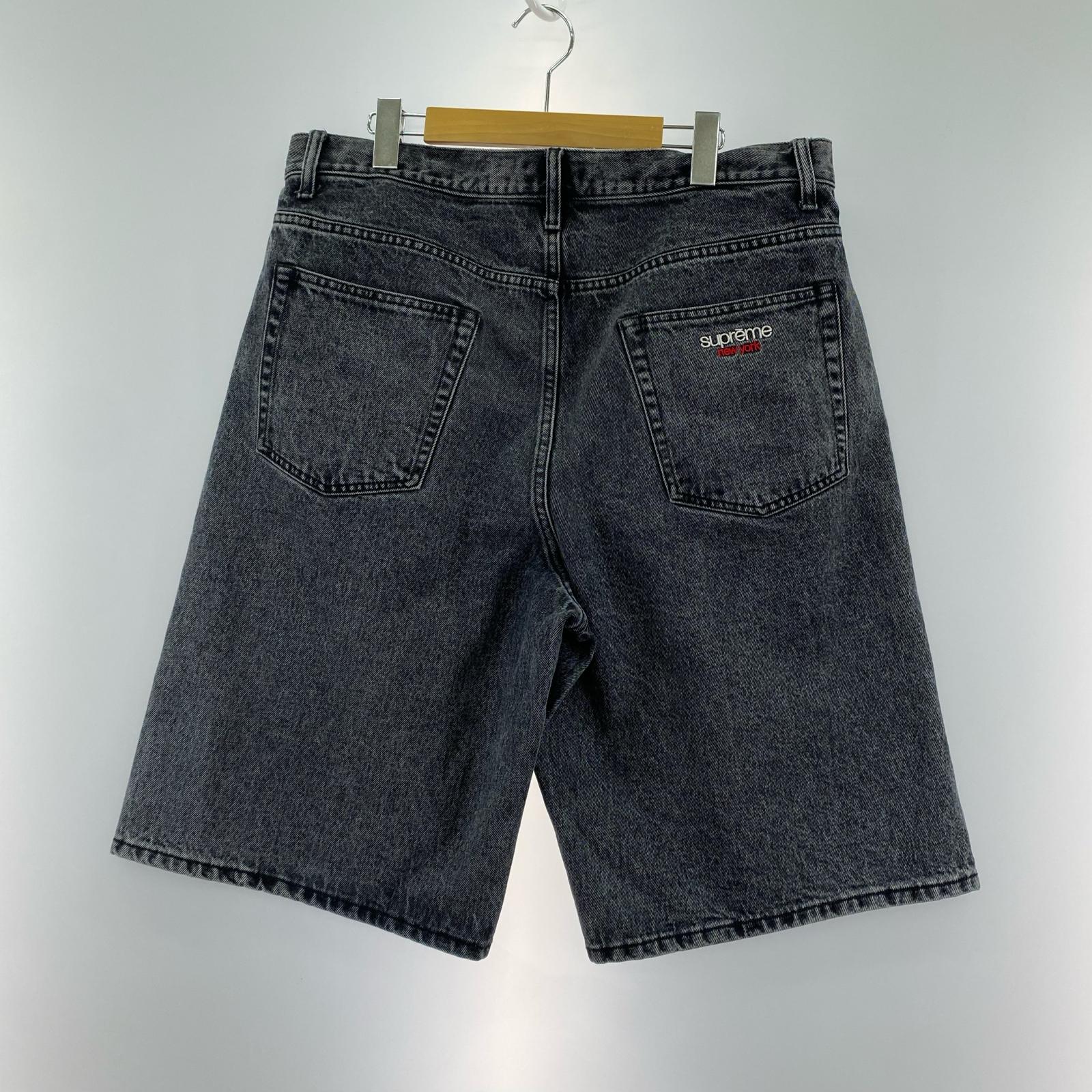 ショートパンツ Baggy Denim Short "Washed Black" (23SS) ブラック