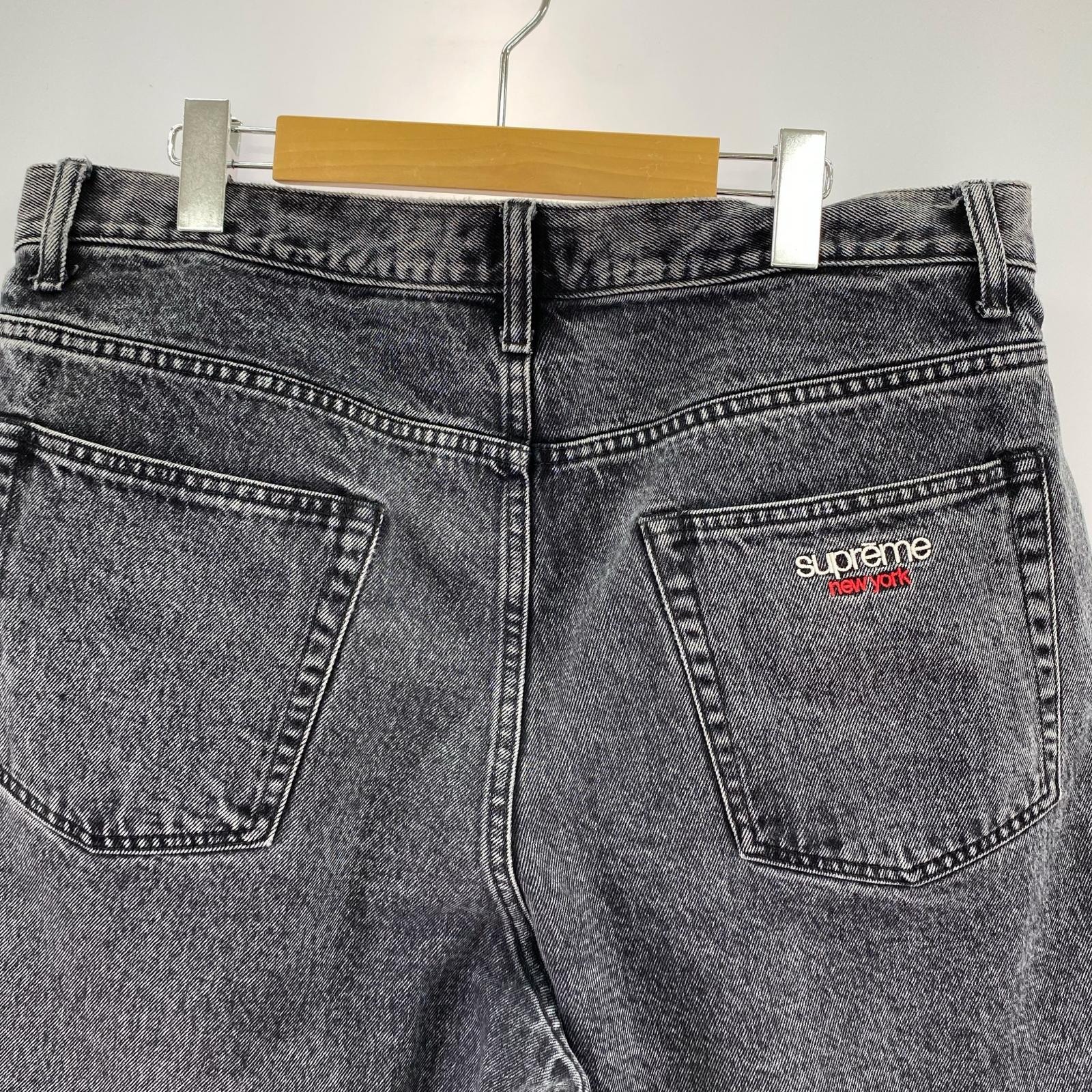 ショートパンツ Baggy Denim Short "Washed Black" (23SS) ブラック