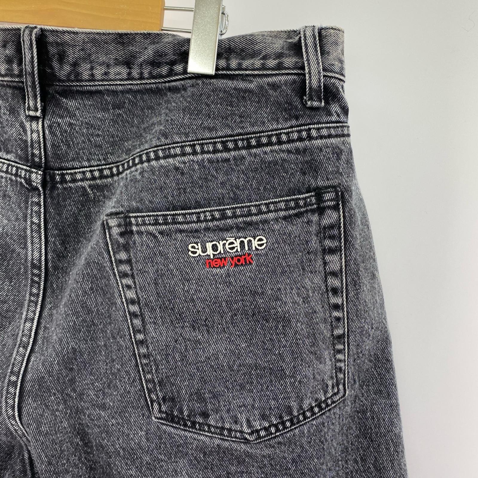 ショートパンツ Baggy Denim Short "Washed Black" (23SS) ブラック