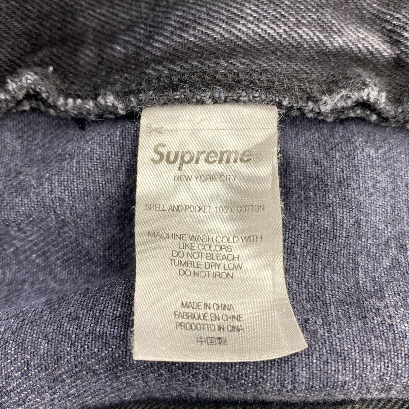 ショートパンツ Baggy Denim Short "Washed Black" (23SS) ブラック