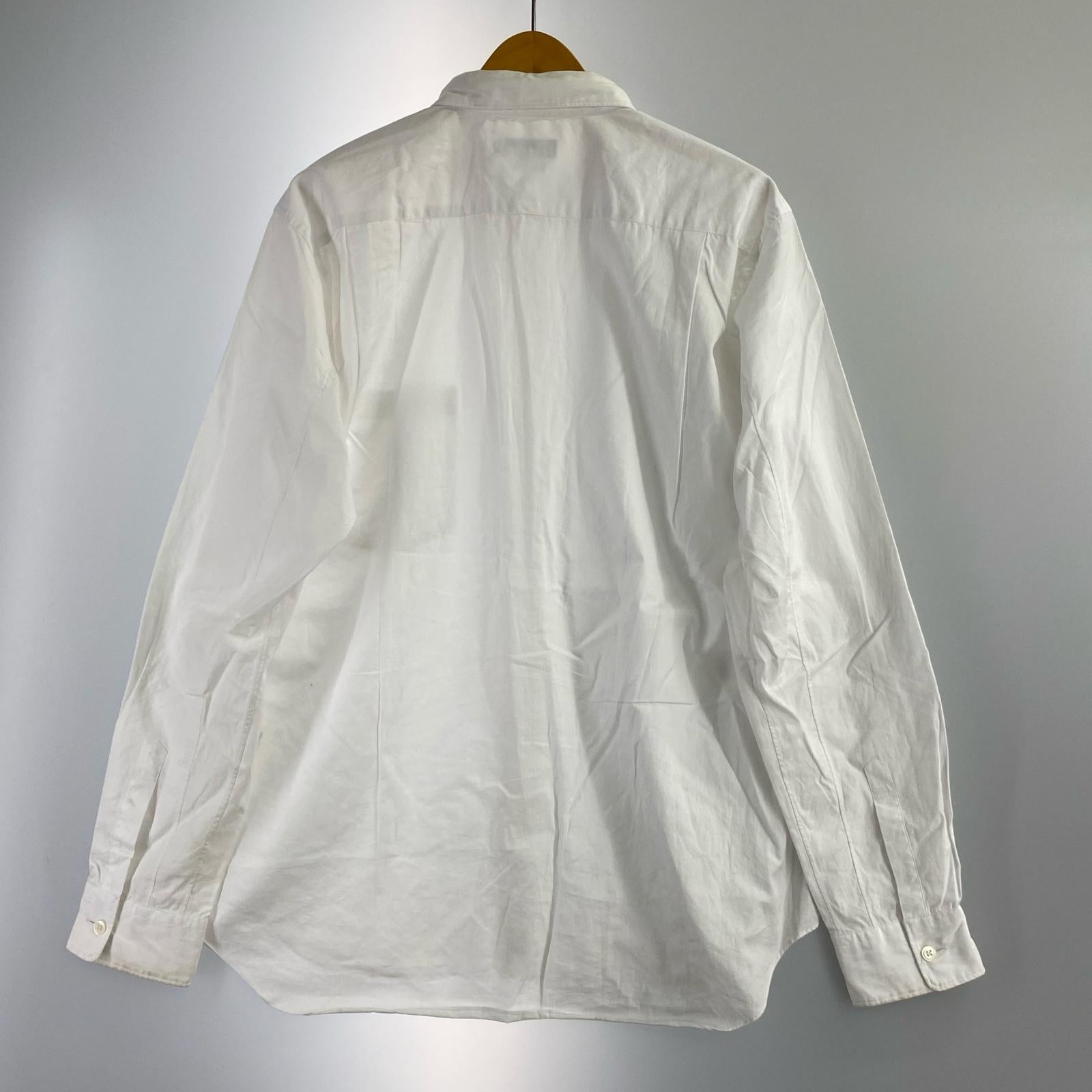長袖シャツ 19AW HOMME PLUS M ホワイト M ホワイト
