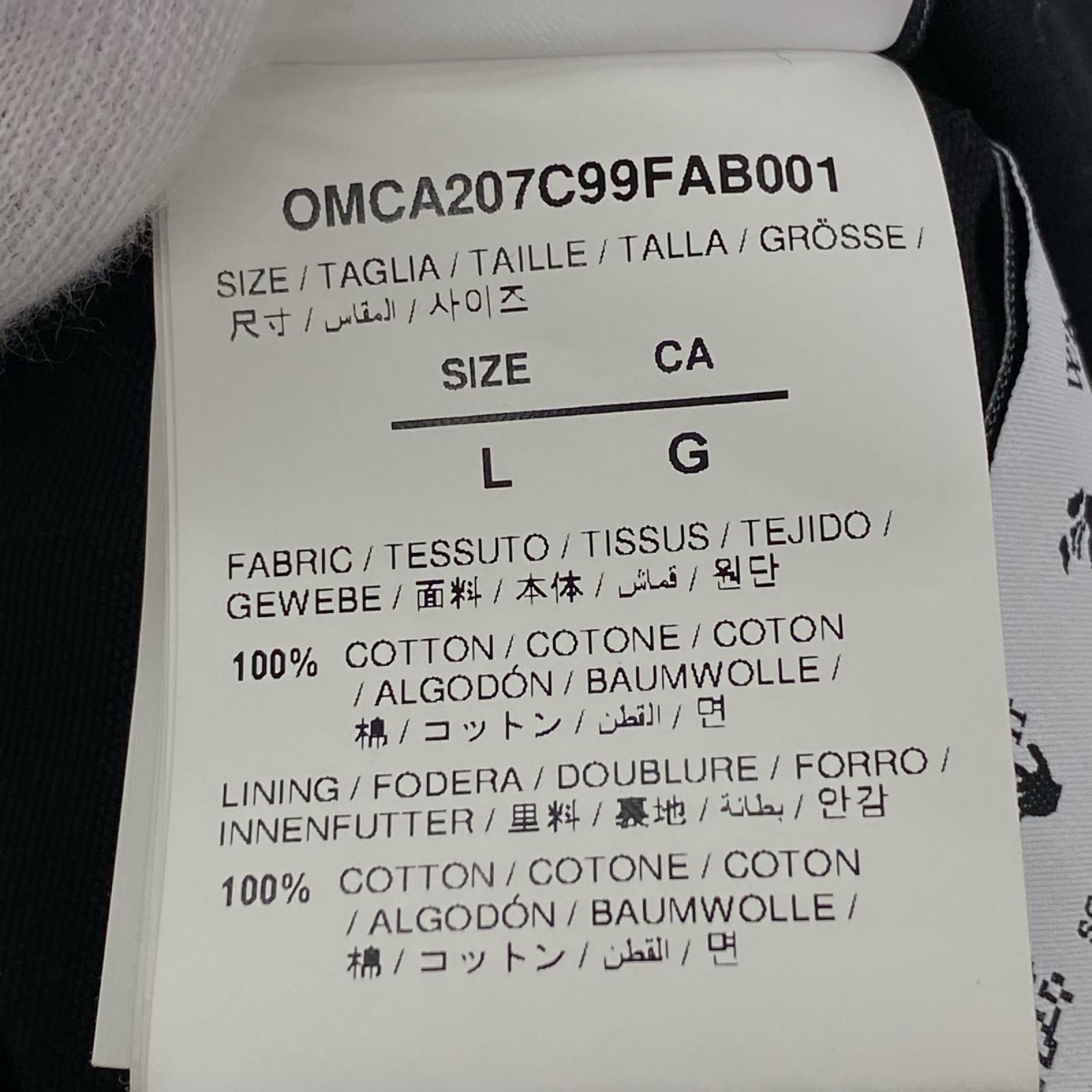パンツ OFF-WHITE Pocket Carpenter Pants ﾜｲﾄﾞﾍﾟｲﾝﾀｰﾊﾟﾝﾂ OMCA207C99FAB001 (L) 黒 L ブラック