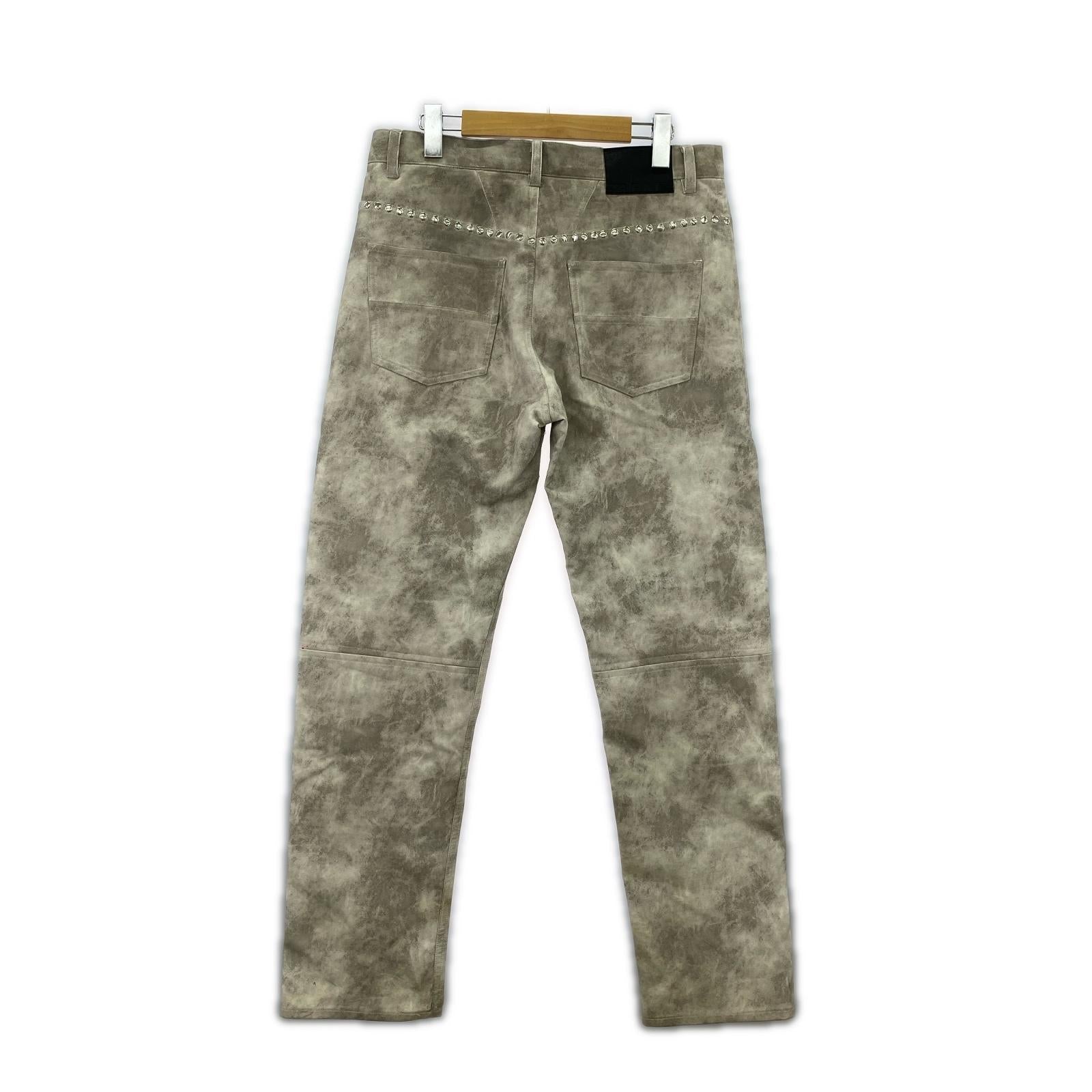 パンツ SHINE STUDS 5 POCKET PANTS グレー（W33）