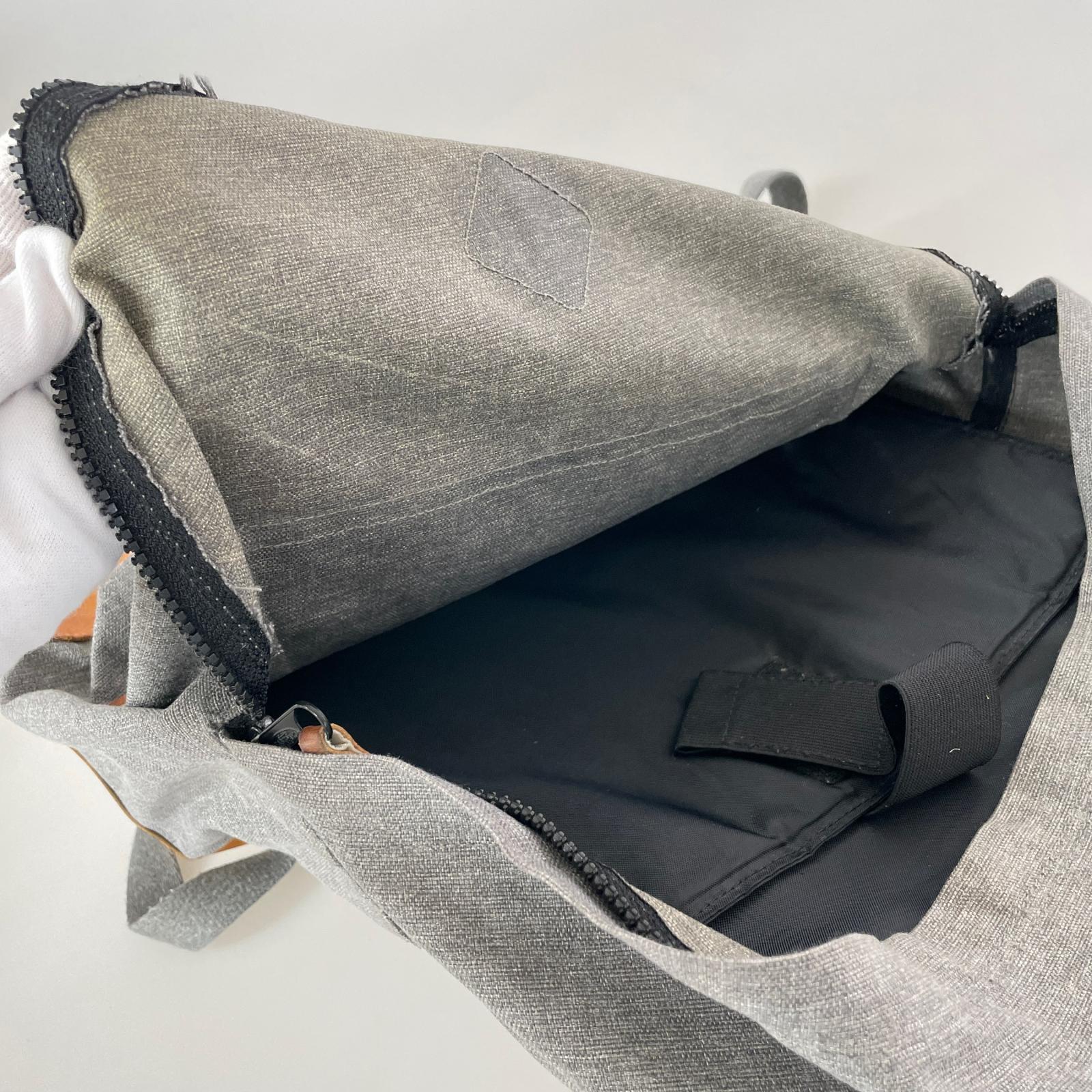 リュック・デイパック ×A.P.C 異素材 レザー リュックサック グレー グレー