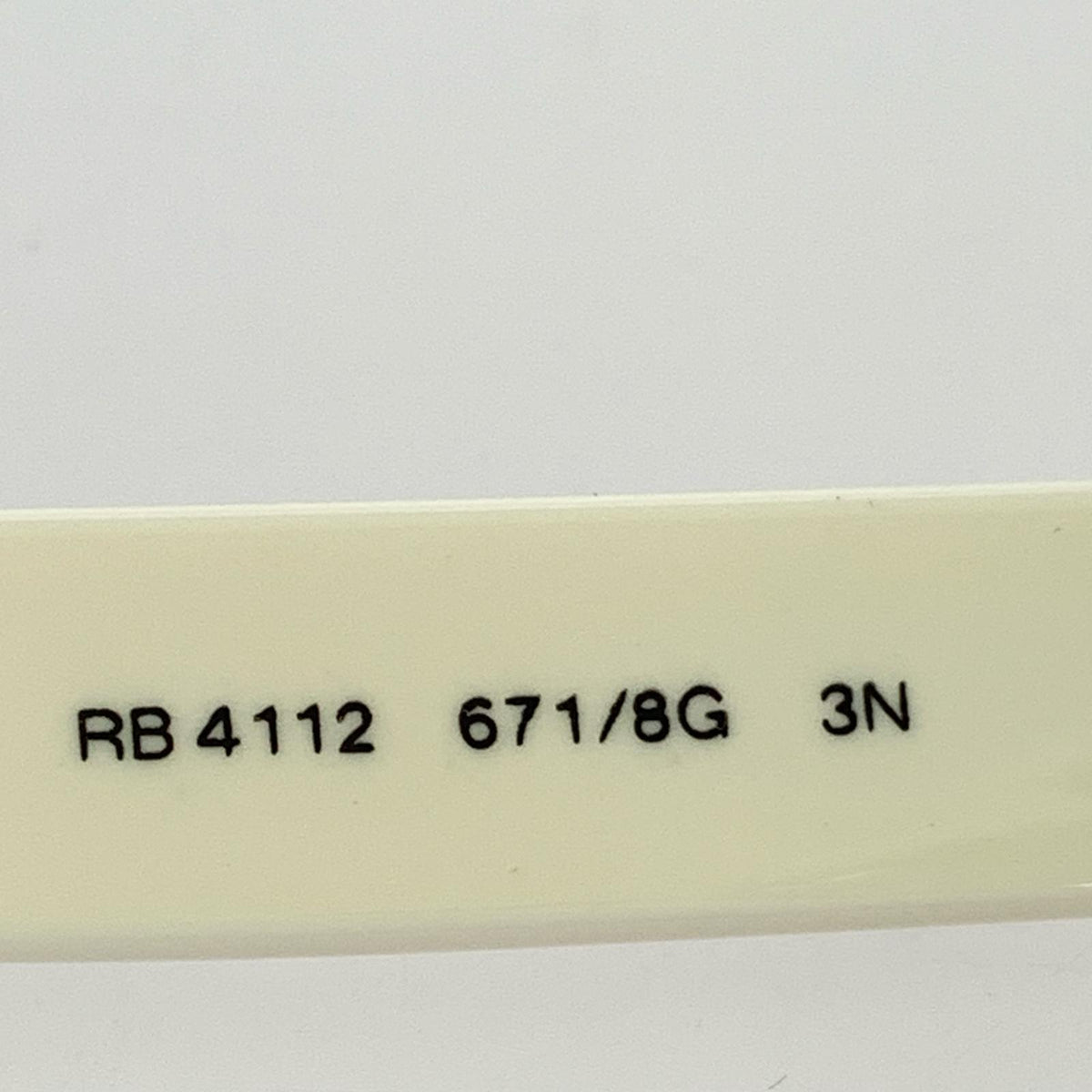 その他アクセサリー RB4112 サングラス 白 ホワイト