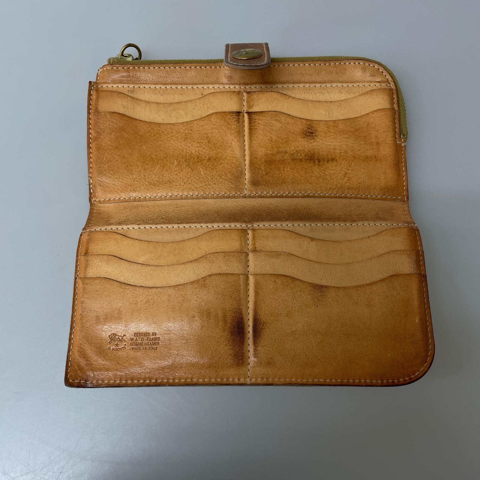 長財布 IL BISONTE 長財布 ブラウン