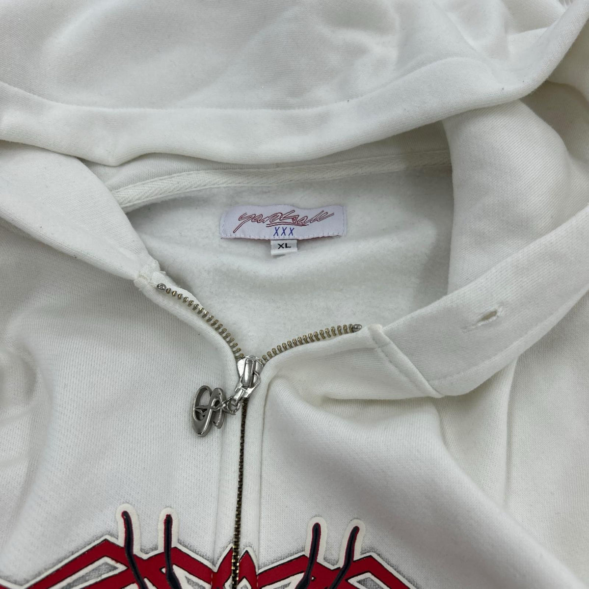 パーカー WIDOW HOOD WHITE XL ホワイト