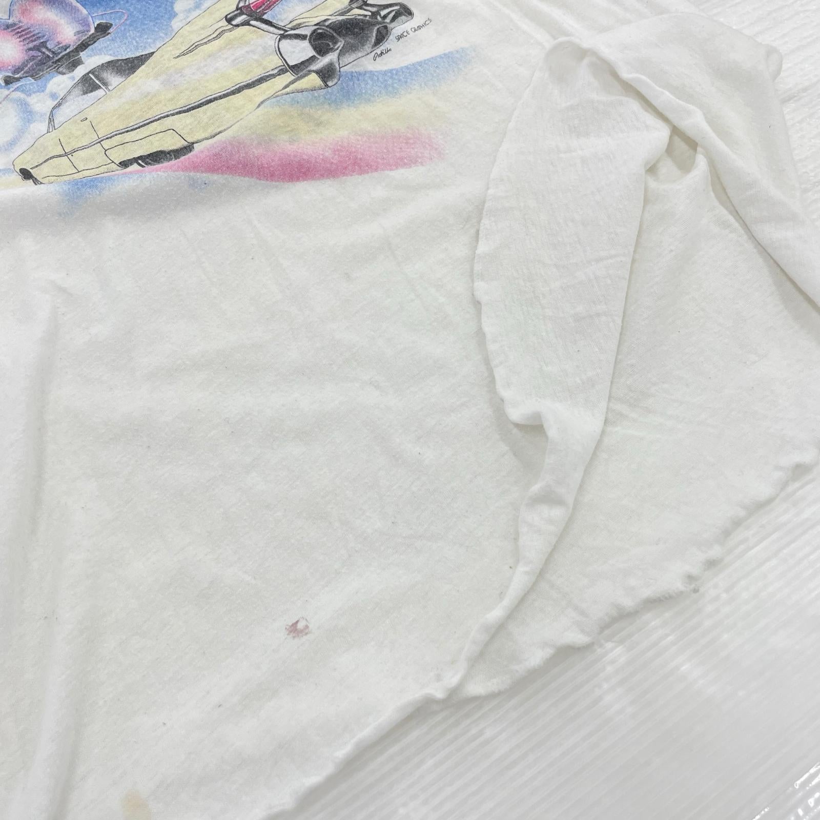 長袖Ｔシャツ 1984 THE CARS ラグラン ホワイト/ブラック