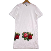 半袖Ｔシャツ HOMME PLUS 花 白2012 S S ホワイト