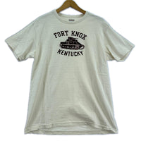 半袖Ｔシャツ S/Sフェルトカットソー ケンタッキー 戦車 白(M) M ホワイト