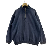 スウェット ﾊｰﾌｼﾞｯﾌﾟｽｳｪｯﾄ NVY M