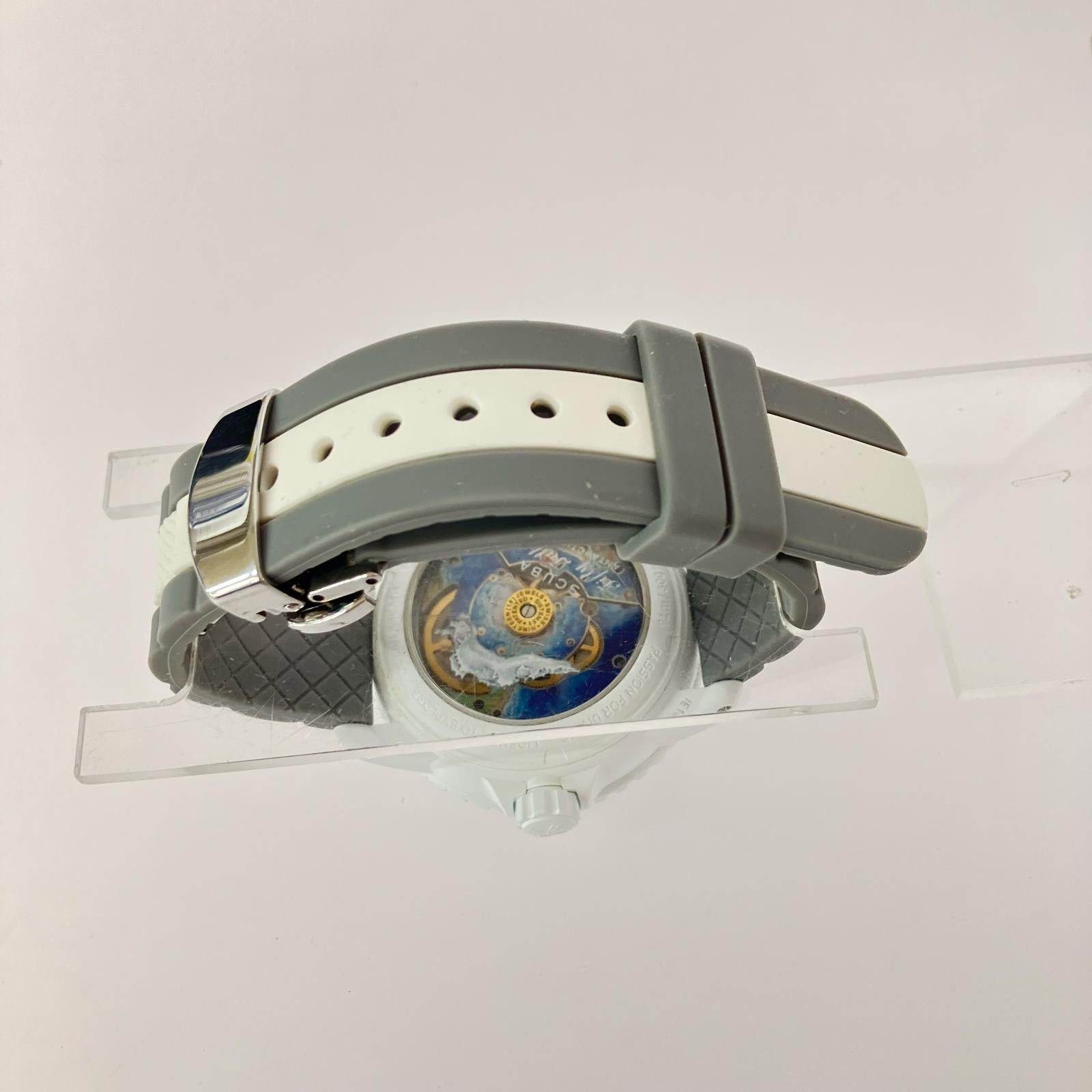 腕時計 ×BLANCPAIN ANTARCTIC OCEAN 灰白 ホワイト