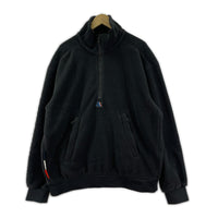 ジャケット 21AW MAGLIA CARDIGAN ハーフジップ フリース 黒 (L) L ブラック