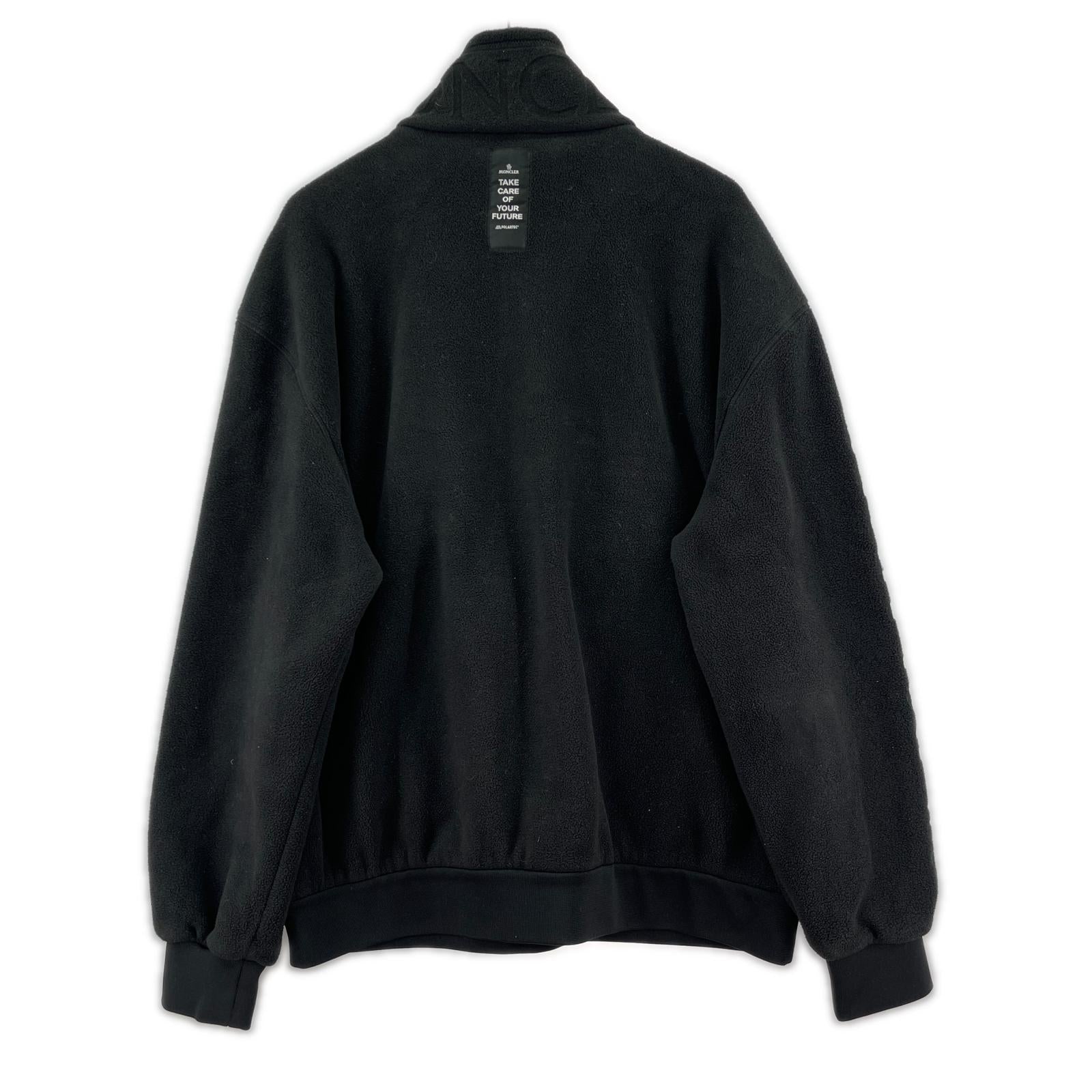 ジャケット 21AW MAGLIA CARDIGAN ハーフジップ フリース 黒 (L) L ブラック