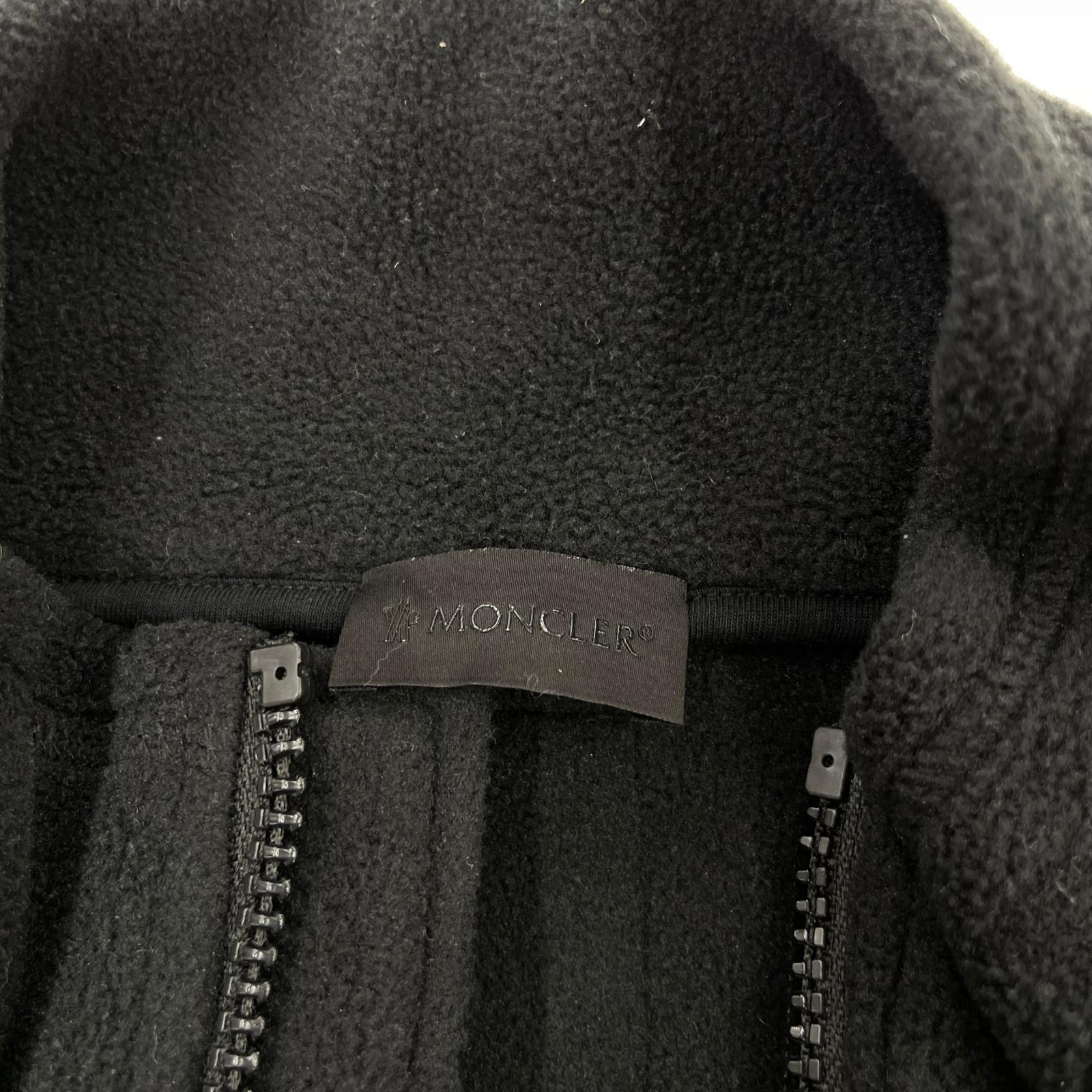 ジャケット 21AW MAGLIA CARDIGAN ハーフジップ フリース 黒 (L) L ブラック