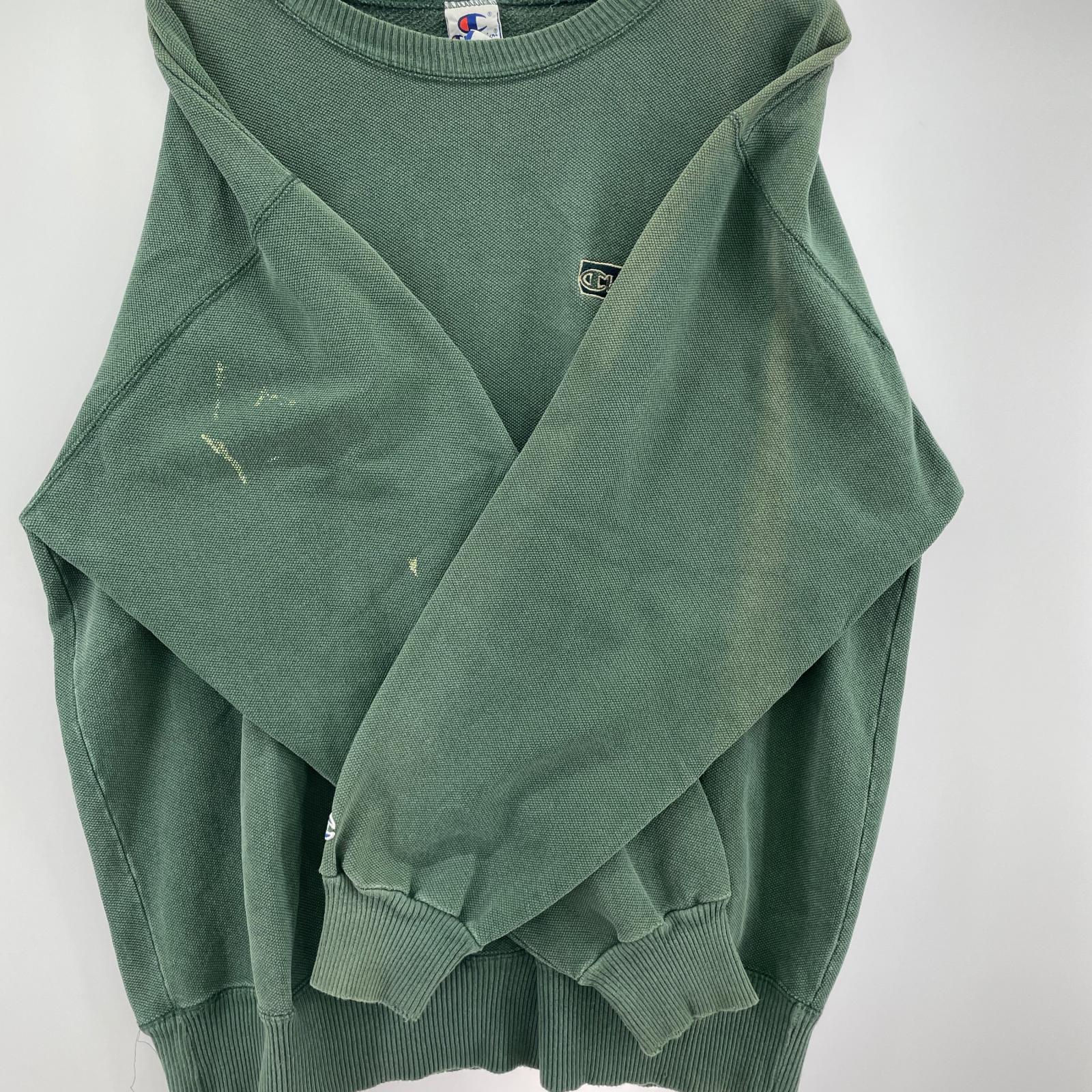 スウェット 90s/XL/グリーン/USA製 グリーン