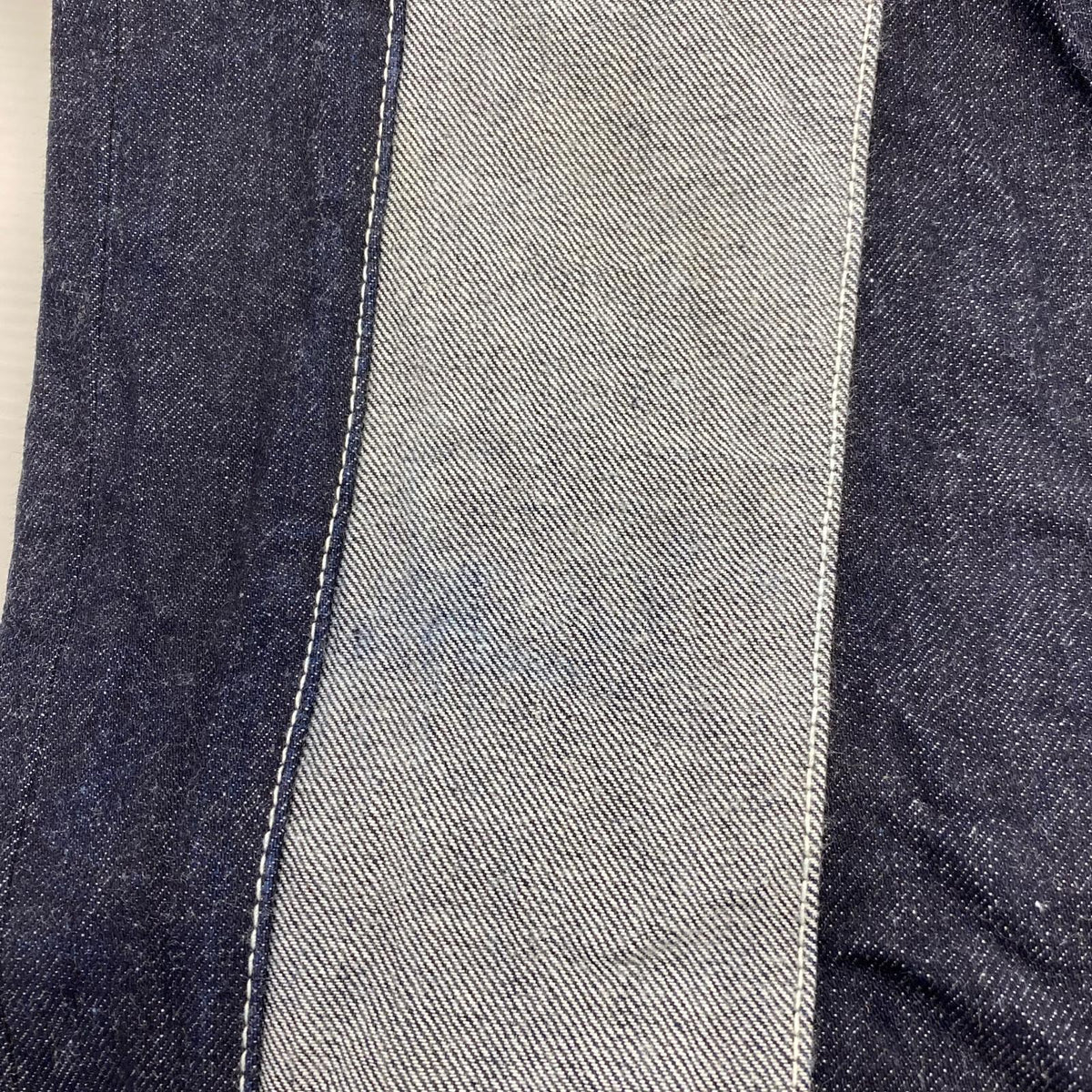 デニムパンツ Supreme 25ss Paneled Stripe Baggy Jean Indigo 32 32 ネイビー