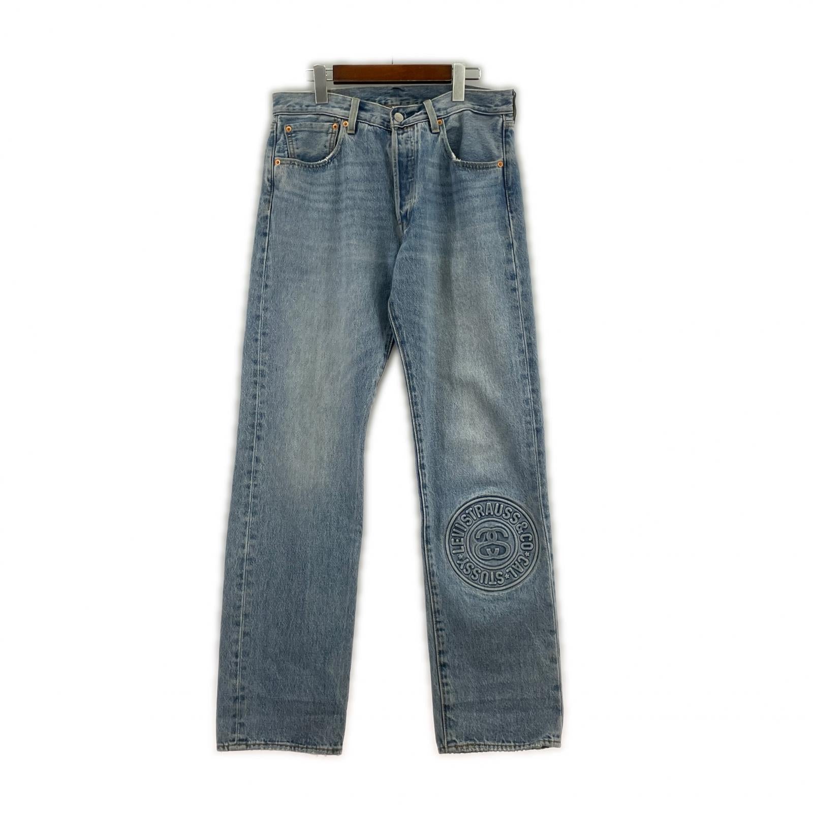 デニムパンツ ×Levi's EMBOSSED 501 W32 L32 32 ブルー