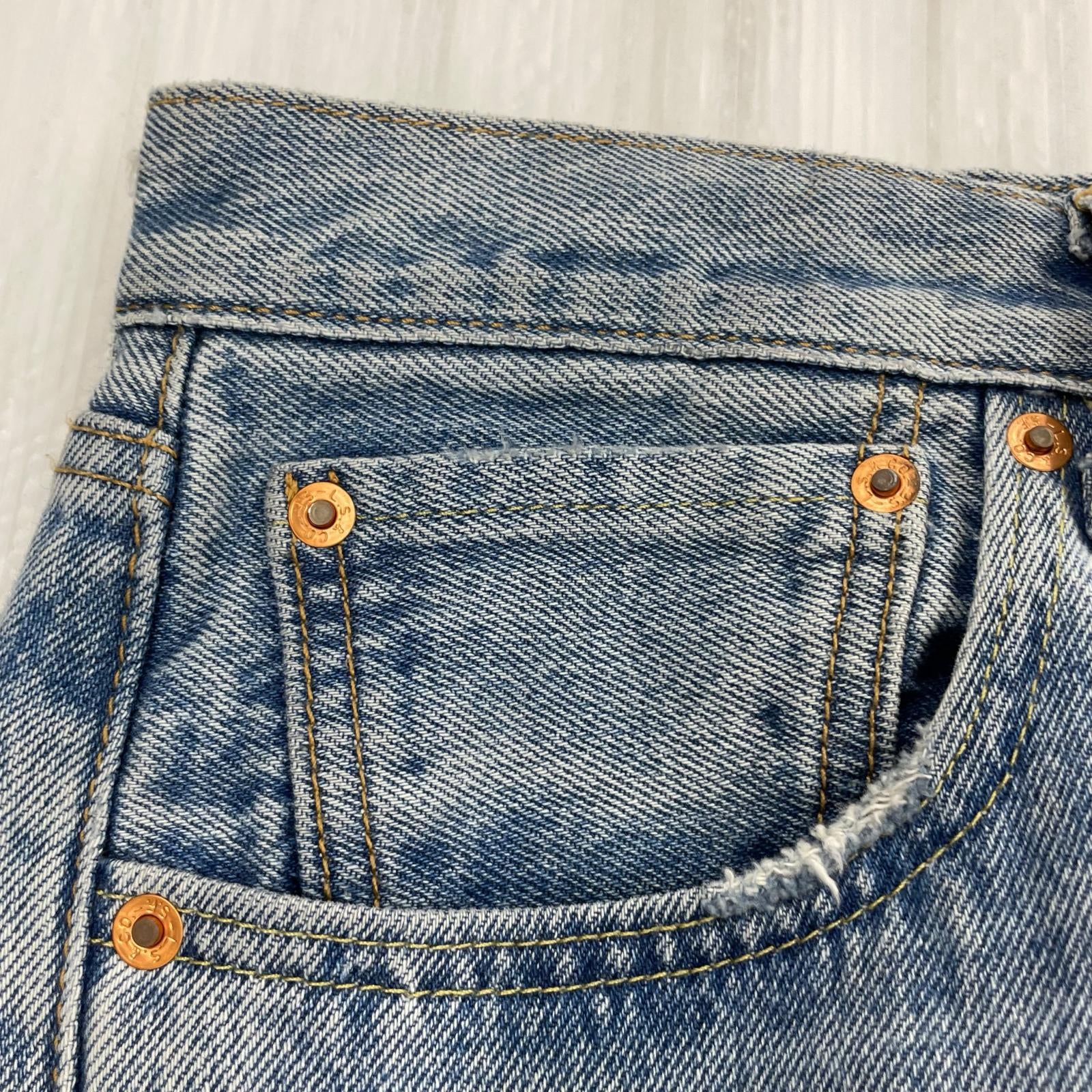 デニムパンツ ×Levi's EMBOSSED 501 W32 L32 32 ブルー
