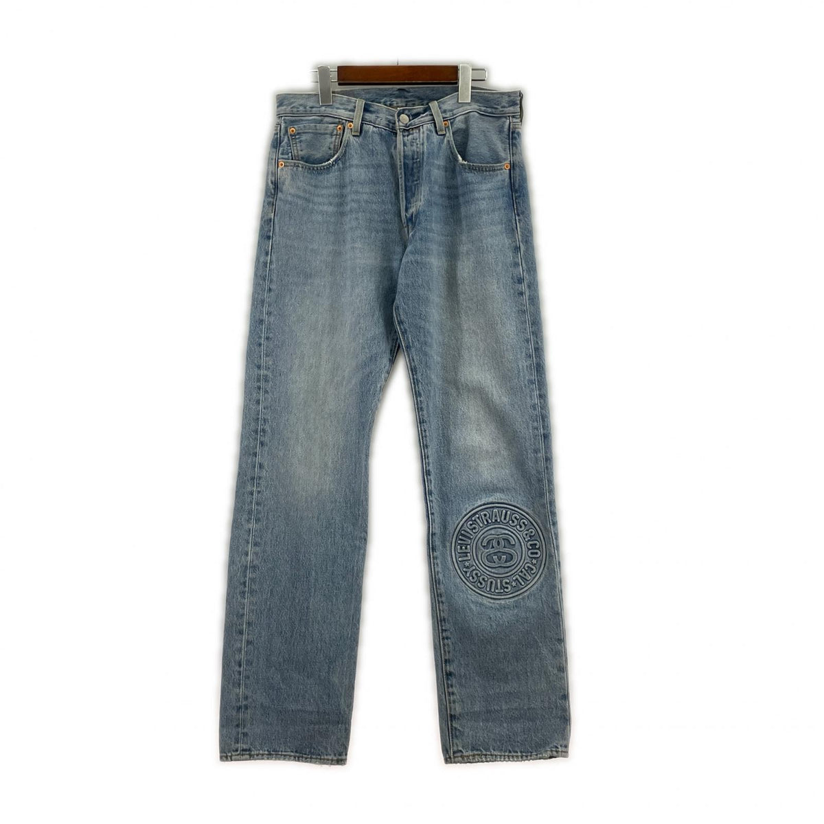 デニムパンツ ×Levi's EMBOSSED 501 W32 L32 32 ブルー
