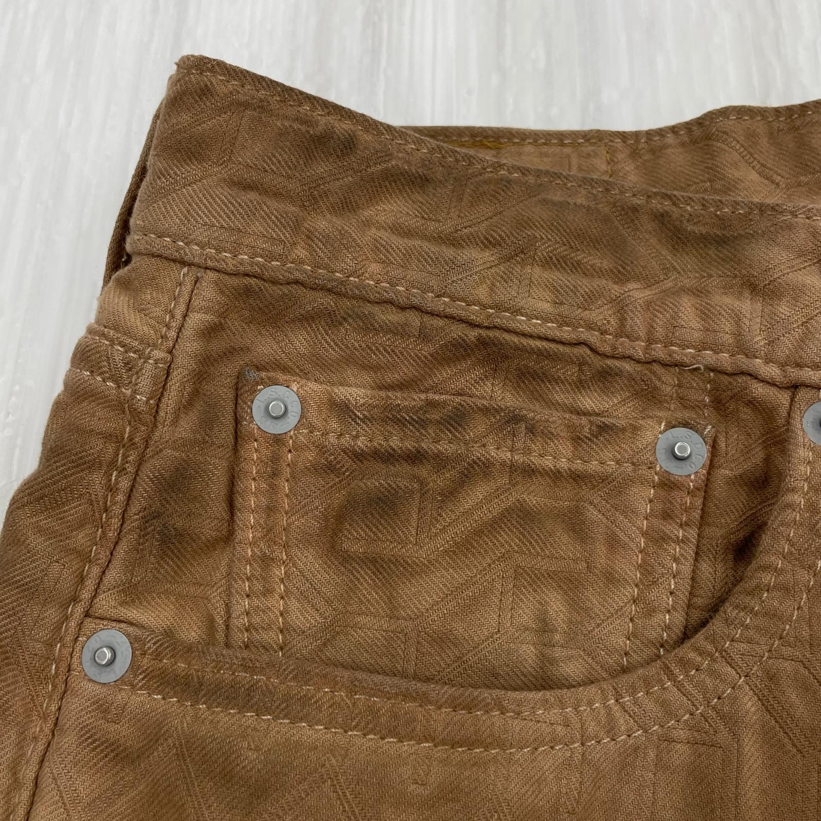 パンツ ×Levi's Dyed Jacquard Jeans BWN W32 32 ブラウン