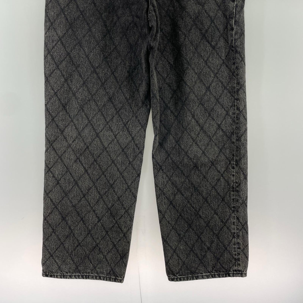 デニムパンツ BIG OL' JEAN QUILTED DENIM BLK W32 32 ブラック