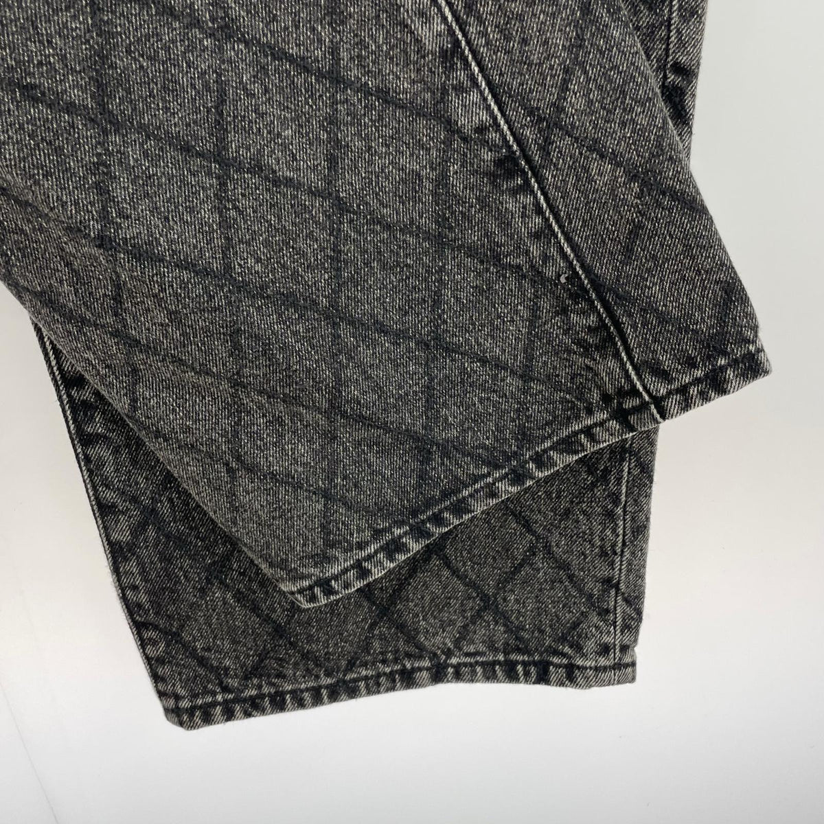 デニムパンツ BIG OL' JEAN QUILTED DENIM BLK W32 32 ブラック