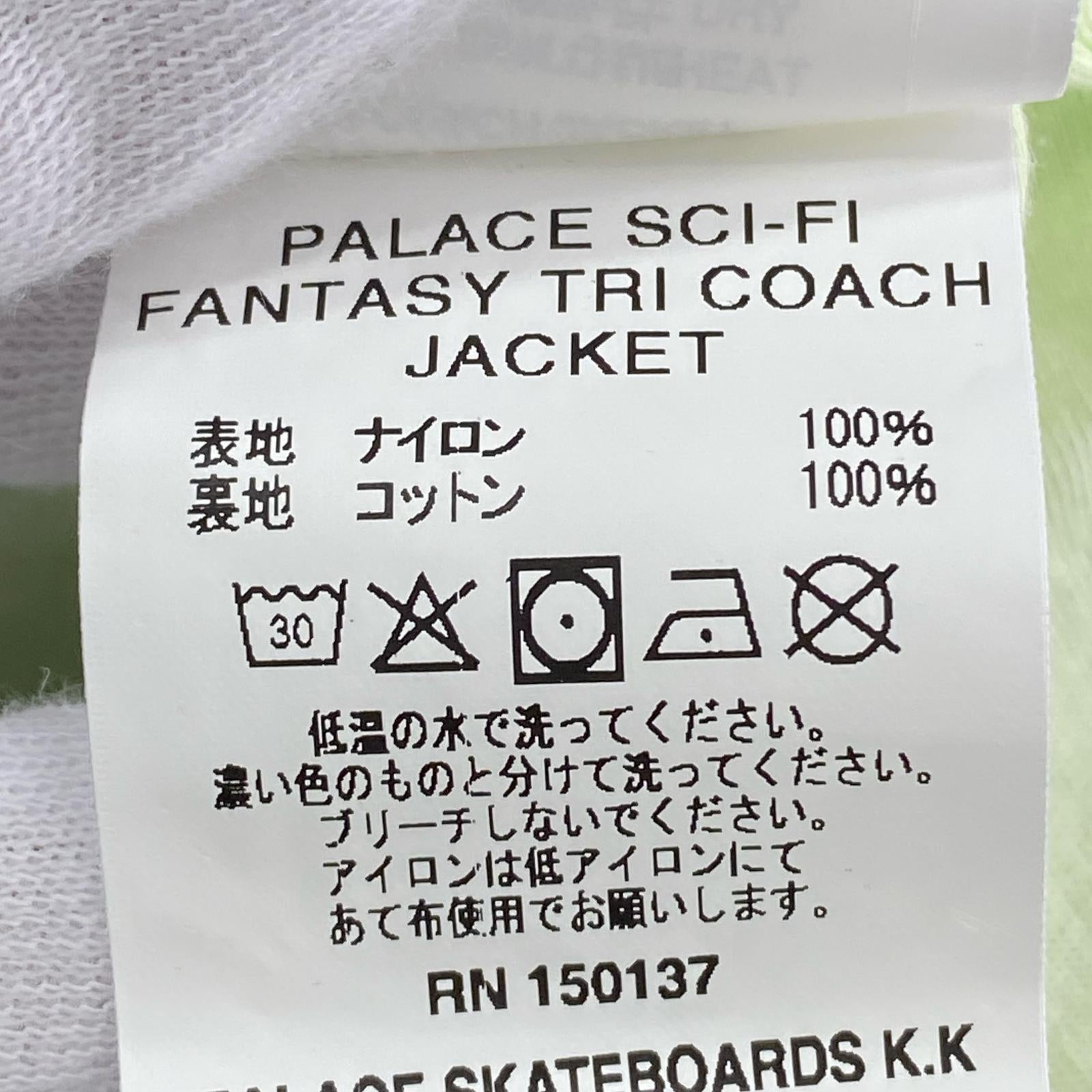 ジャケット PALACE Skateboards 25AW SCI-FI FANTASY TRI COACH JACKET XL 紺 ネイビー