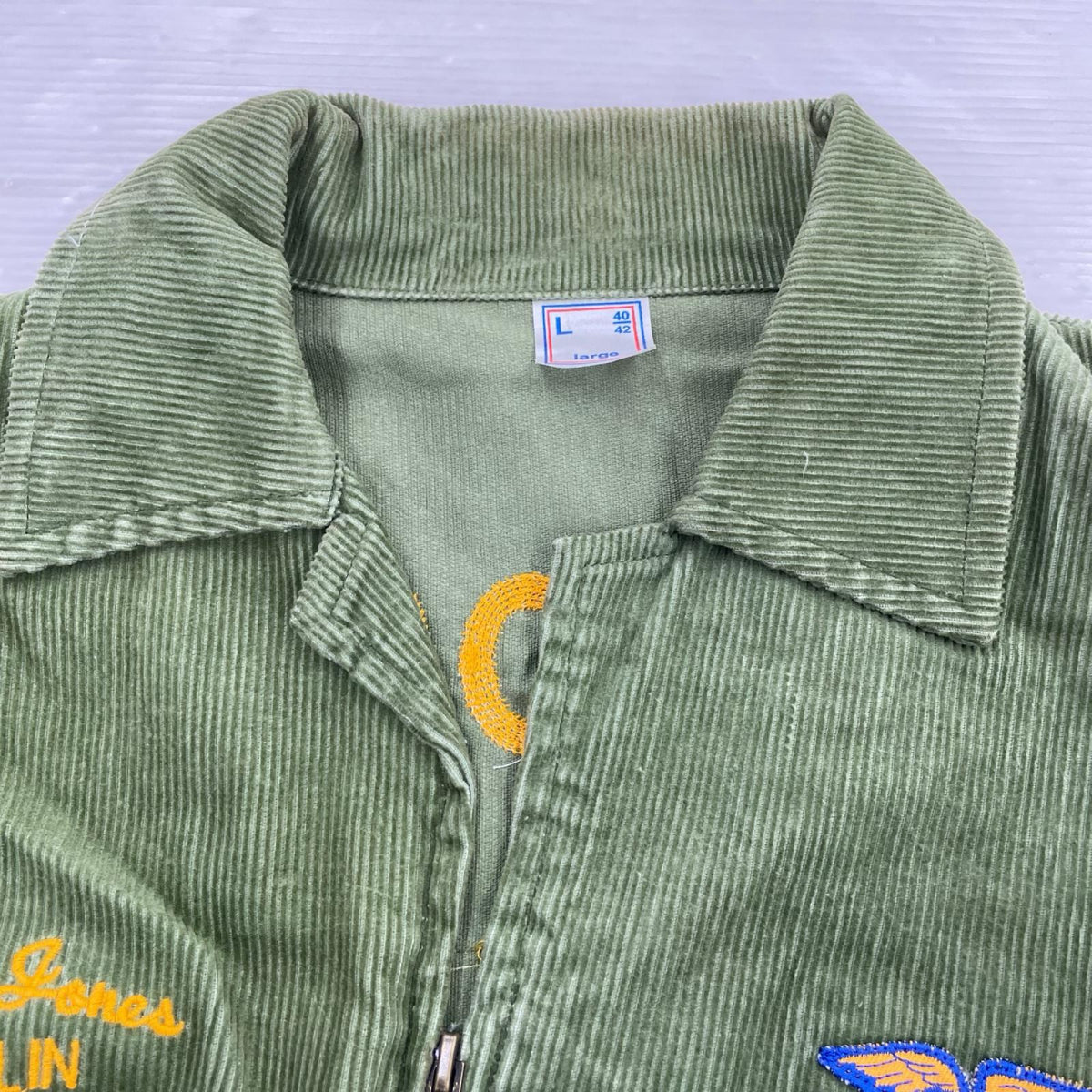 ジャケット AAA Corduroy farmers jacket GRN L グリーン