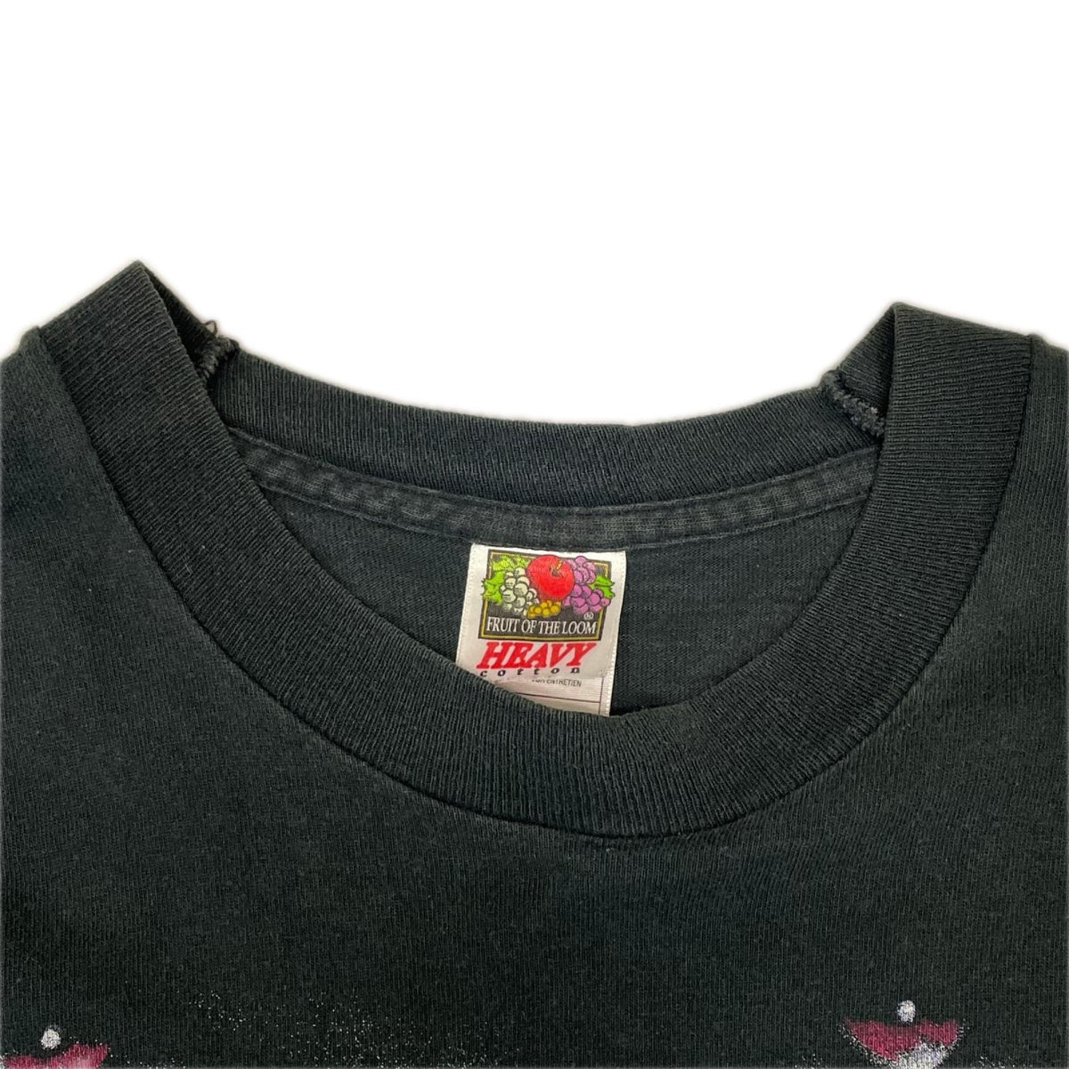 半袖Ｔシャツ 90s RAZER Cry No More アメコミTシャツ1996年 ﾌﾙｰﾂ2枚ﾀｸﾞ L ブラック