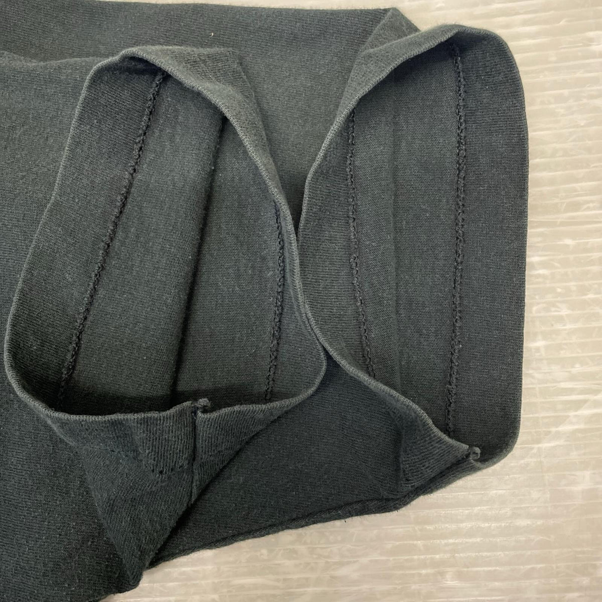半袖Ｔシャツ 90s RAZER Cry No More アメコミTシャツ1996年 ﾌﾙｰﾂ2枚ﾀｸﾞ L ブラック