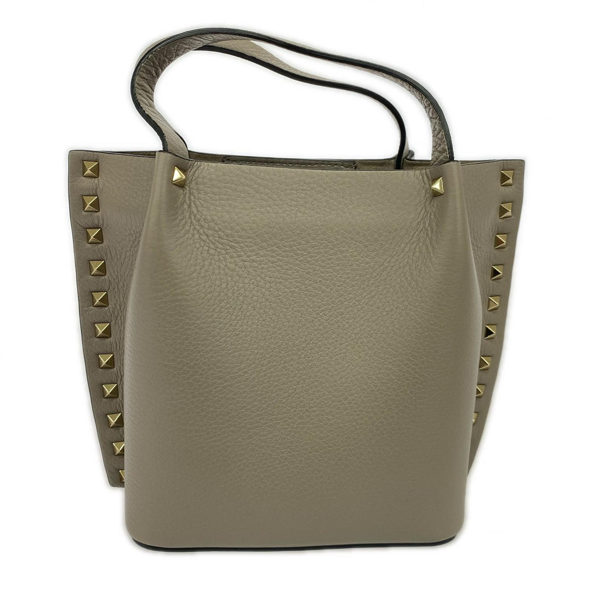 ショルダーバッグ ROCKSTUD/スタッズショルダー/グレー グレー