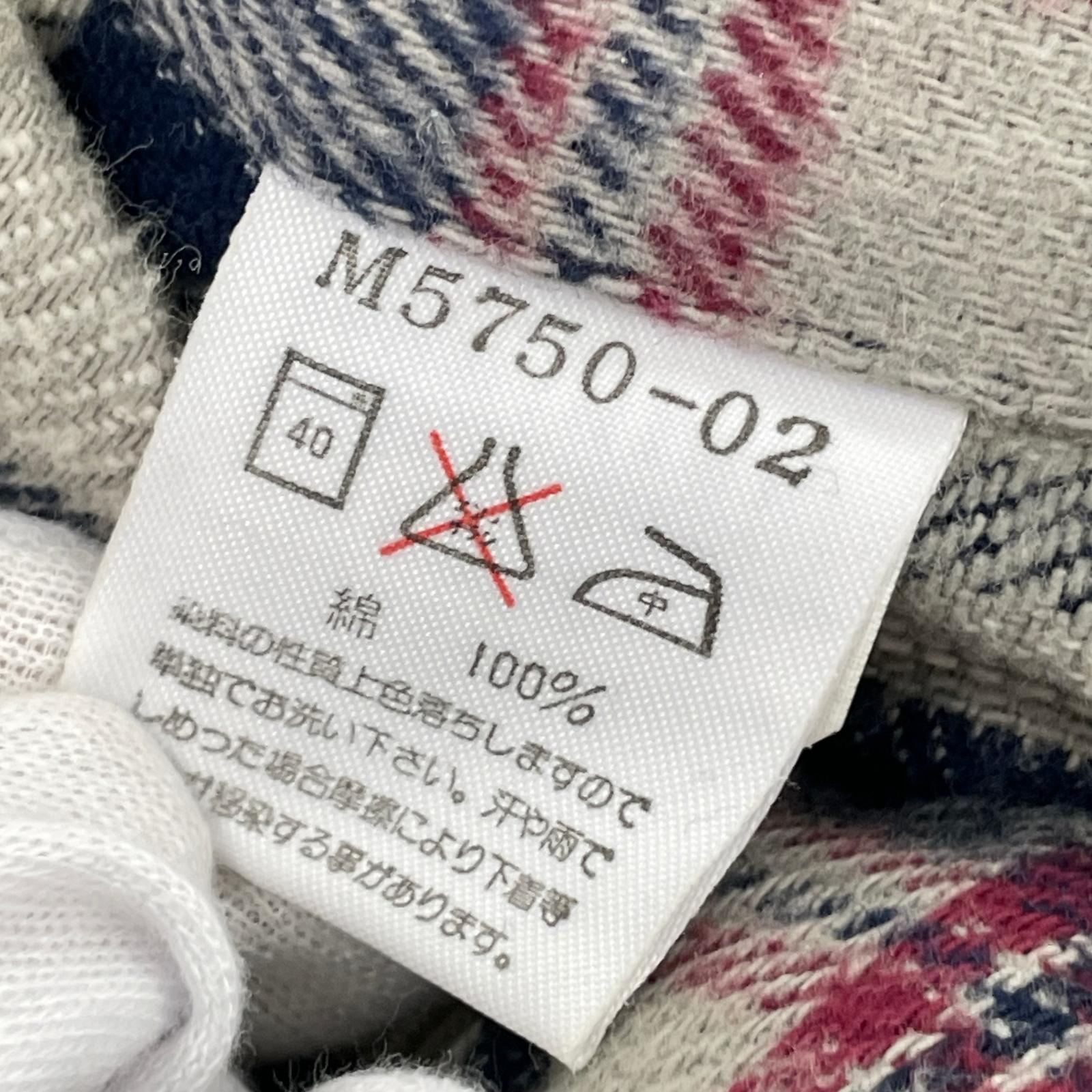 長袖シャツ 70S チェック ネルシャツ (L) L