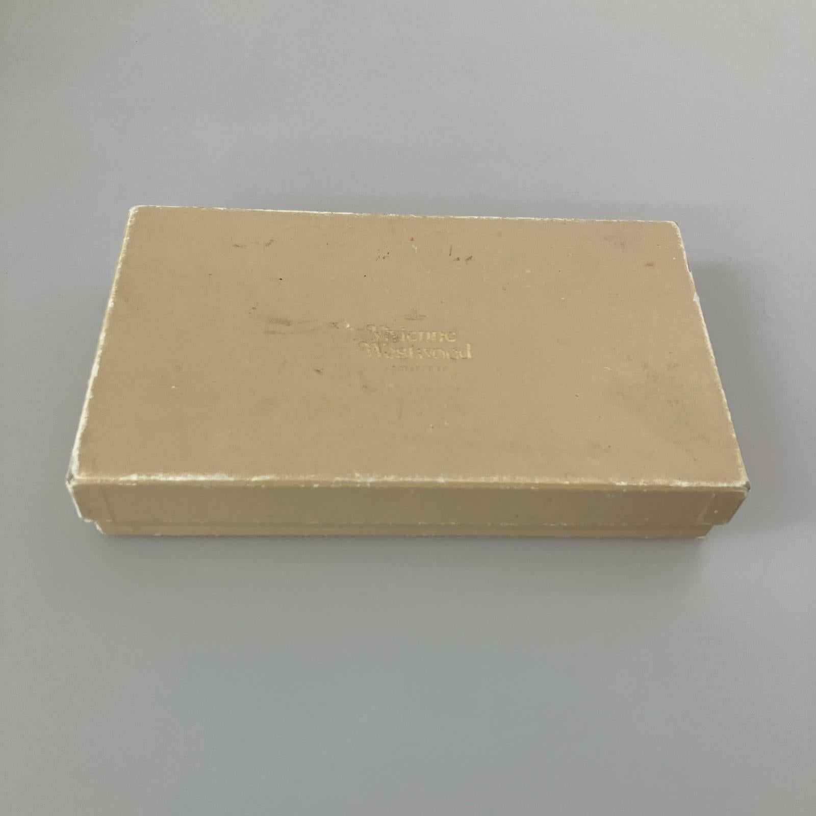 長財布 廃盤品 スカルカットワーク レザーウォレット ブラウン