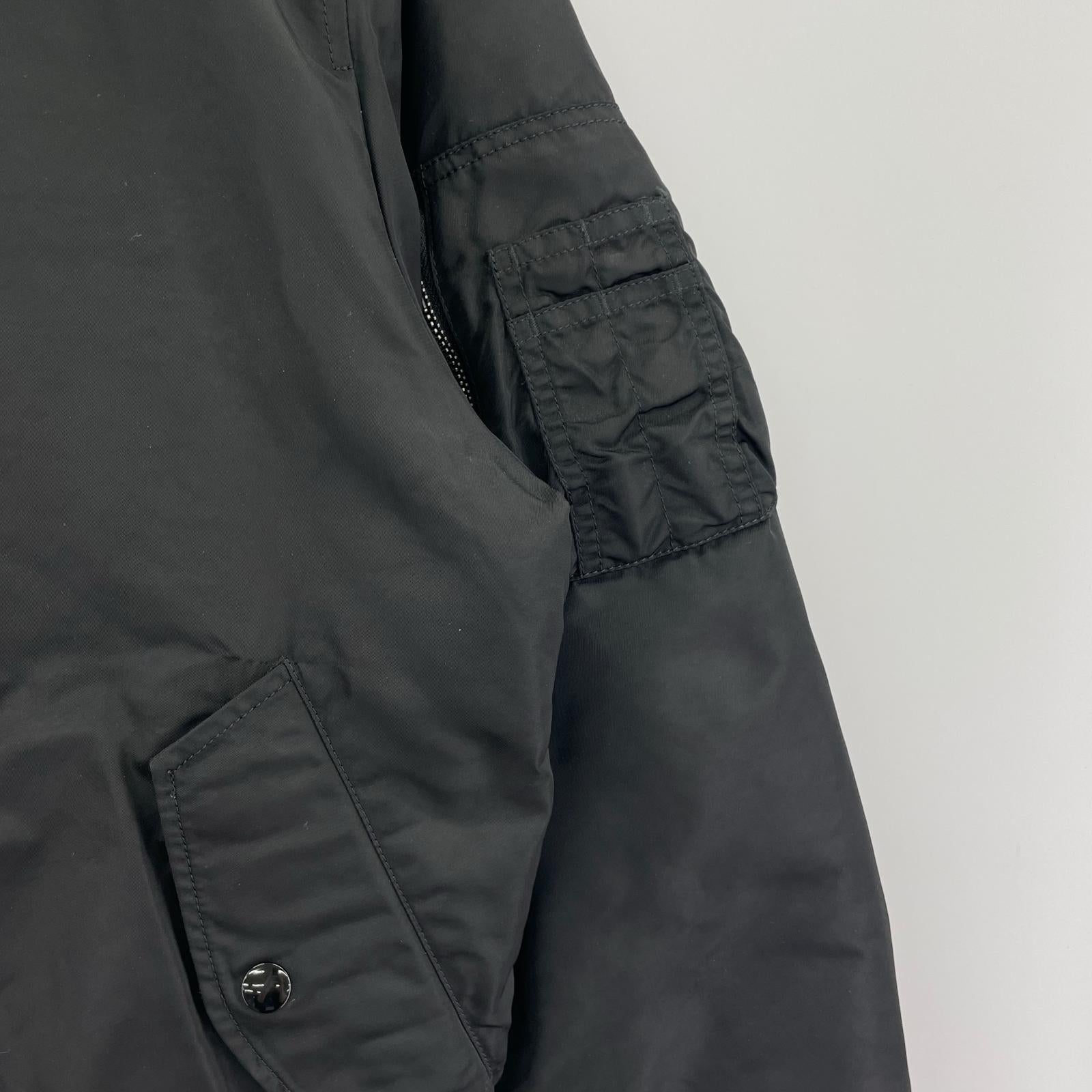 ジャケット ALPHA MA-1/BLK M